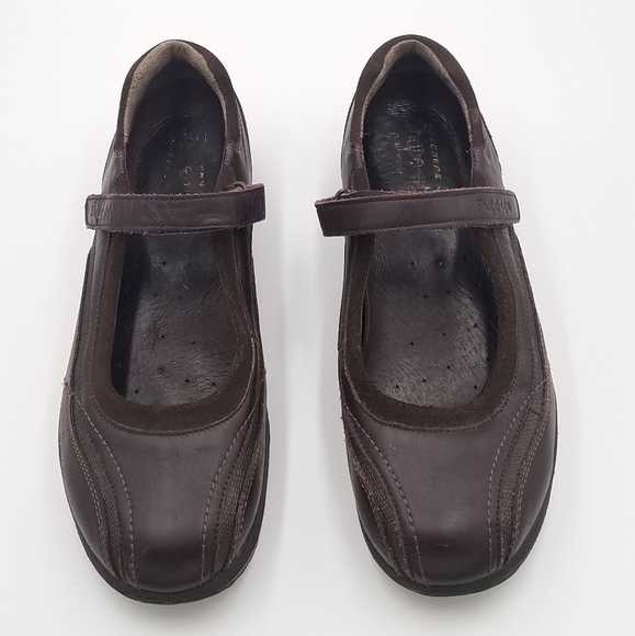 Skechers Shape Ups Leather Sandal Mary Jane 10 - Picture 2 of 7